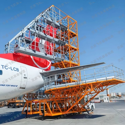 飞机尾部对接平台