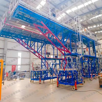 飞机机身对接楼梯平台