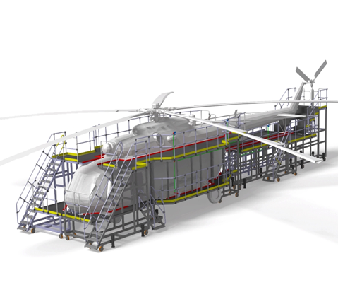 贝派工业铝型材楼梯踏步